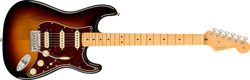 FENDER AMERICAN PROFESSIONAL II STRAT HSS, MAPLE FINGERBOARD, 3-COLOR SUNBURST