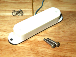 FENDER 1983 USA WHITE SINGLE COIL BULLET BRIDGE PICKUP