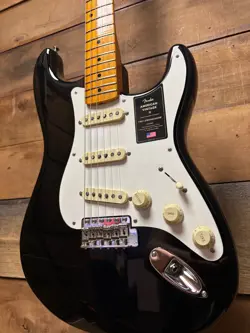 FENDER AMERICAN VINTAGE II 1957 STRAT MP BLACK W/CASE