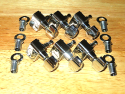 FENDER 1983 USA CHROME AMERICAN SEALED CAST TUNERS