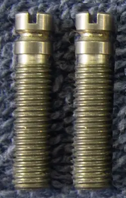 VINTAGE 90'S FENDER STANDARD BRIDGE MOUNTING STUDS U.S.A.