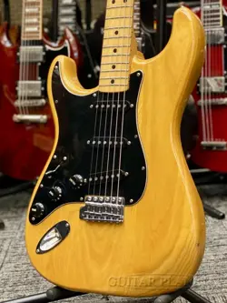 FENDER  1977 STRATOCASTER LEFT-HANDED -NATURAL/MAPLE- USED ELECTRIC GUITAR
