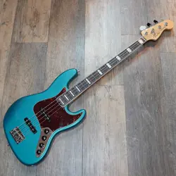FENDER AMERICAN ELITE JAZZ BASS OCEAN TURQUOISE USED ELECTRIC BASS  2017