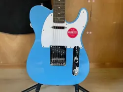 ELECTRIC GUITAR, FENDER, SQUIER, TELECASTER, SOFT CASE INCLUDED