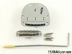 VINTAGE RI FENDER PLAYER II JAGUAR SERIES TREMOLO + WHAMMY BAR BRIDGE.