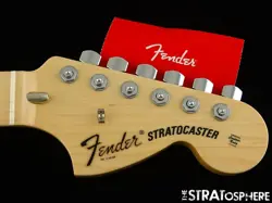 USA FENDER CUSTOM SHOP ROBIN TROWER NOS STRATOCASTER NECK + TUNERS STRAT MAPLE!