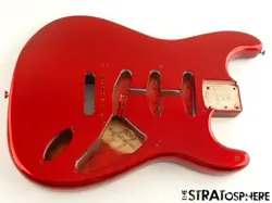 FENDER CUSTOM SHOP 70TH ANNIE 54 STRAT NOS BODY, ASH CANDY APPLE RED
