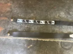 JIM DUNLOP FENDER GUITAR STRAPS, LOT OF 2 LEATHER