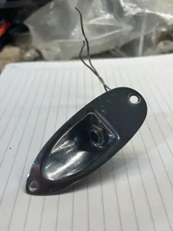 VINTAGE 1973 FENDER STRATOCASTER INPUT JACK PLATE VINTAGE