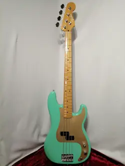 FENDER VINTERA II 1950S PRECISION BASS SEAFOAM GREEN 2022 ELECTRIC BASS GUITAR