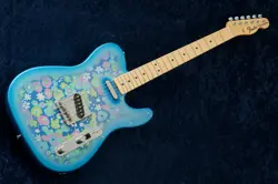 TELECASTER -BLUE FLOWER-