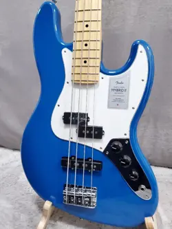 FENDER 2024 COLLECTION MADE IN JAPAN HYBRID II JAZZ BASS PJ MN FOREST BLUE SAFE