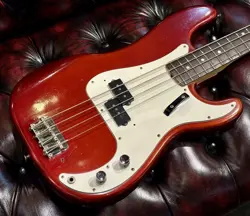 FENDER 1972 PRECISION BASS - CANDY APPLE RED SAFE DELIVERY FROM JAPAN