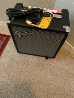 BRAND NEW FENDER RUMBLE 15 V3 BASS 120W GUITAR AMPLIFIER - BLACK/SILVER
