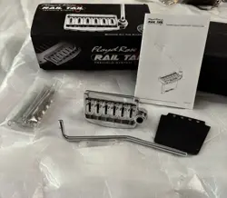 FLOYD ROSE RAIL TAIL TREMOLO KIT NICKEL FOR FENDER GUITARS, WIDE RT400W