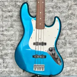 ELECTRIC BASS GUITAR FENDER JB-45J JAZZ BLUE WITH SOFT CASE