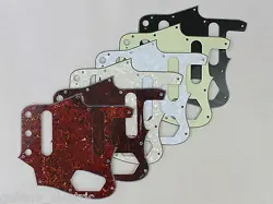 JAGUAR SCRATCH PLATE PICKGUARD TO FIT USA FENDER JAGUAR GUITAR IN 6 COLOURS