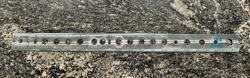 AUTHENTIC FENDER TWIN REVERB FACEPLATE #3 - HAS EXTRA HOLE