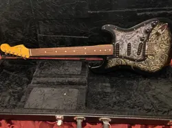 2020 LTD ED FENDER STRATOCASTER BLACK PAISLEY MIJ
