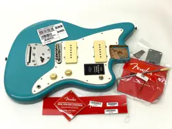 ALNICO V FENDER JAZZMASTER LOADED BODY PLAYER II SERIES BLUE ELECTRIC GUITAR JM