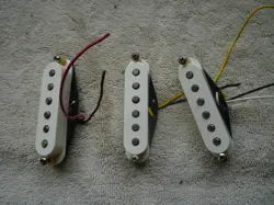 SET FENDER PLAYER STRATOCASTER STRAT GUITAR PICKUPS ALNICO V