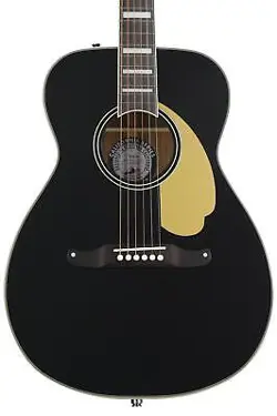 FENDER CALIFORNIA VINTAGE MALIBU ACOUSTIC-ELECTRIC GUITAR - BLACK
