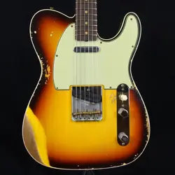 ELECTRIC GUITAR FENDER CUSTOM SHOP 1960 TELECASTER CUSTOM HEAVY RELIC SUNBURST