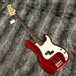 ELECTRIC BASS GUITAR FENDER 2023 COLLECTION HERITAGE 60S CAR CANDY APPLE RED