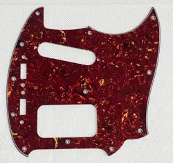 RED TORTOISE 4 PLY FOR FIT FENDER KURT COBAIN MUSTANG HS STYLE GUITAR PICKGUARD