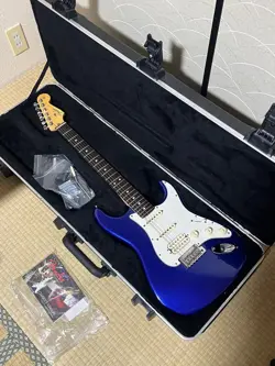ELECTRIC GUITAR FENDER AMERICAN STANDARD STRATOCASTER UPGRADE HSS MYSTIC BLUE