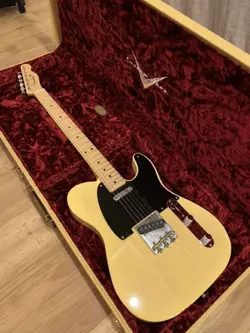 ELECTRIC GUITAR FENDER CUSTOM SHOP NAMM 30TH ANNIV. NOCASTER 1951 NATURAL & CASE