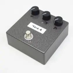 USED TELE.4 OVERDRIVE PEDAL GUITAR BOOSTER VINTAGE FENDER TONE USED