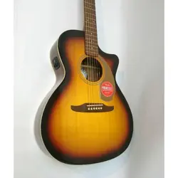ELECTRIC ACOUSTIC GUITAR FENDER NEWPORTER PLAYER SUNBURST SHIPPED FROM JAPAN
