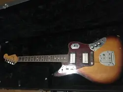 ELECTRIC GUITAR FENDER MEXICO JAGUAR KURT COBAIN MODEL SUNBURST & HARD CASE