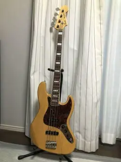 ELECTRIC BASS GUITAR FENDER JAZZ BASS NATURAL CRAFTED IN JAPAN