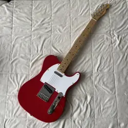ELECTRIC GUITAR SQUIER BY FENDER TELECASTER RED