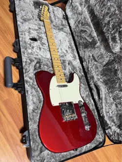 ELECTRIC GUITAR FENDER AMERICAN PROFESSIONAL TELECASTER RED W/ MAPLE FINGERBOARD