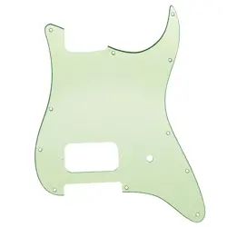ONE HUMBUCKER GUITAR PICKGUARD  AM/MEX FENDER TOM DELONGE 3PLY MINT