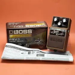 BOSS FRV-1 FENDER REVERB PEDAL USED, SPRING REVERB, COMPACT MODEL