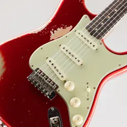 FENDER CUSTOM SHOP W25 LIMITED 1962 STRATOCASTER HEAVY RELIC CANDY APPLE RED