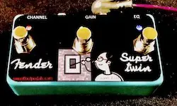 3 BUTTON SWITCH FENDER THE TWIN SERIES - HANDMADE IN USA