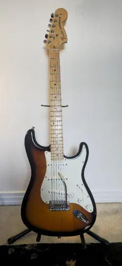 2018 AMERICAN FENDER STRATOCASTER SUNBURST AM PRO TELE MN 3TS