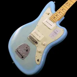FENDER 2024 COLLECTION MIJ HYBRID II JAZZMASTER  FLAME CELESTE BLUE