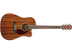 FENDER CD-140SCE ALL MAHOGANY SOLID TOP ACOUSTIC ELECTRIC GUITAR WITH SOFT BAG