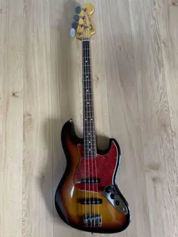 FENDER JAPAN JAZZ BASS SUNBURST N SERIAL ELECTRIC BASS GUITAR USED FROM JAPAN