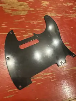 FENDER  BLACK GUARD 1-PLY AMERICAN VINTAGE PICKGUARD TELECASTER