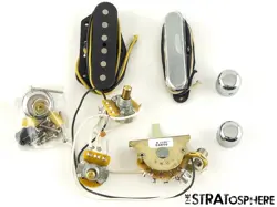 FENDER VINTERA II 50S NOCASTER RI PICKUPS POTS KNOBS & JACK GUITAR.