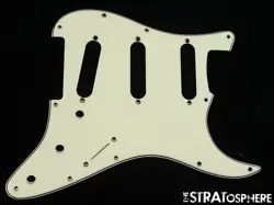 USA FENDER CUSTOM SHOP STRAT ROBIN TROWER STRAT NOS PICKGUARD PARCHMENT