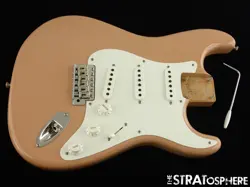 FENDER CUSTOM SHOP 58 C/R STRAT TCP LOADED BODY STRATOCASTER DIRTY SHELL PINK