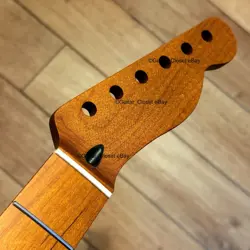 ROASTED MAPLE TELE NECK NITRO SATIN FITS TELECASTER WARMOTH FENDER TM02R